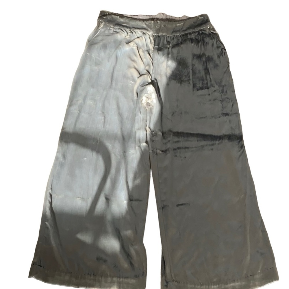 Maeve Silver Wide Leg Pants Women’s Large